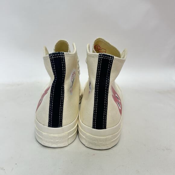 Converse Chuck Taylor x Comme des Garcons Play "White" - Picture 6 of 9